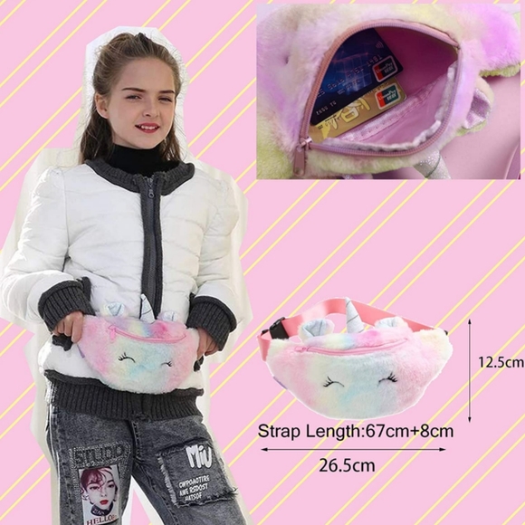 Unicorn Fanny Pack - Picture 3 of 7